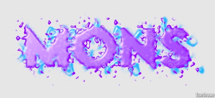 Mons Texteffekt