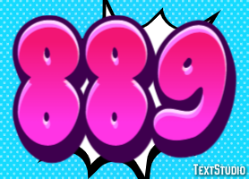 889 Text Effect