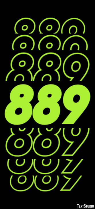 889 Text Effect