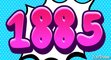 1885 Text Effect