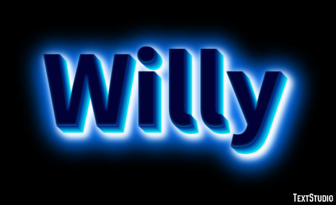 Willy Efeito de texto