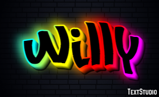Willy Text effect