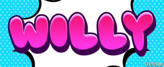 Willy Text effect