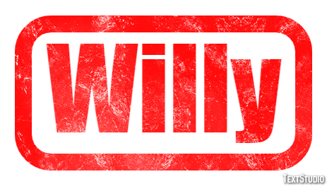 Willy Effetto testo