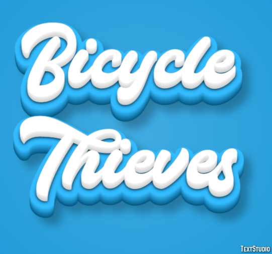 Bicycle Thieves Texteffekt