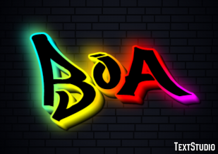 Boa Efecto de Texto