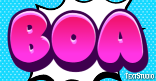 Boa Efecto de texto