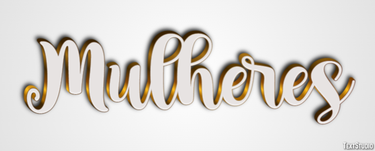 Mulheres Efeito de texto