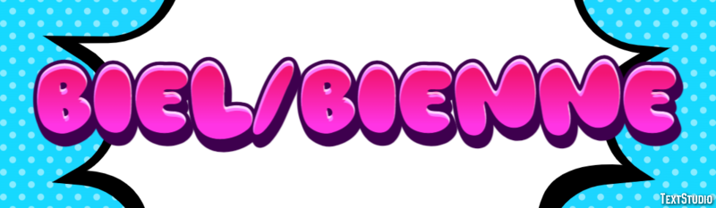 Biel/Bienne Efekt tekstowy