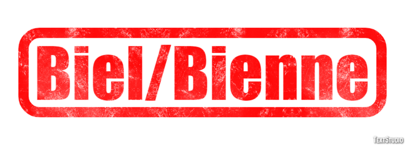 Biel/Bienne Efekt tekstowy