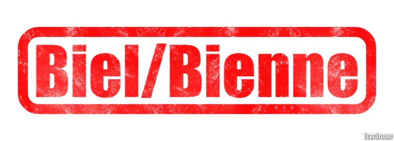Biel/Bienne Efekt tekstowy