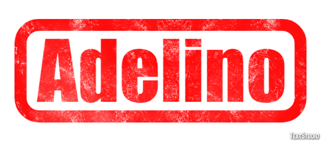 Adelino Текстовый эффект