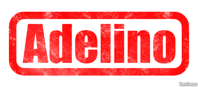 Adelino Effetto testo