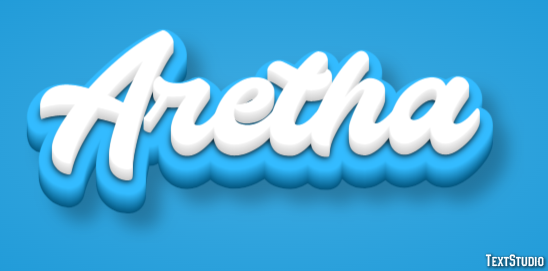 Aretha Text Effect