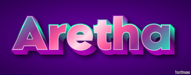 Aretha Text Effect