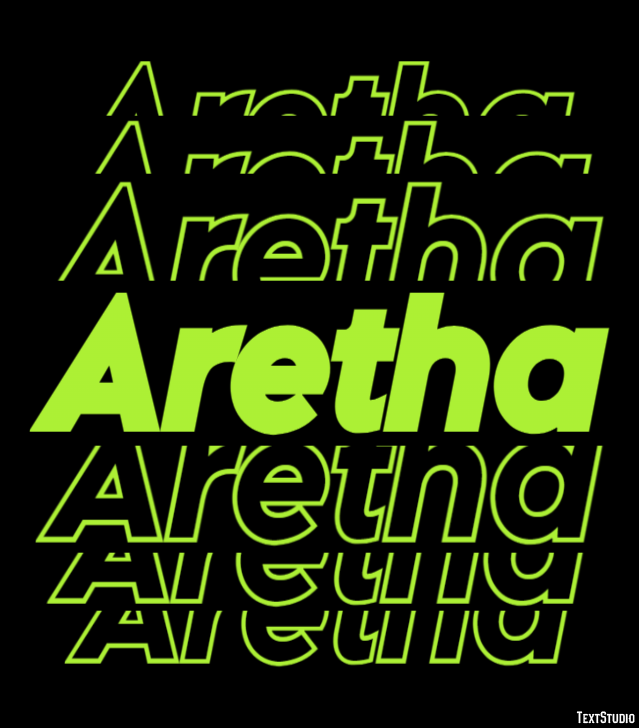 Aretha Effet de Texte