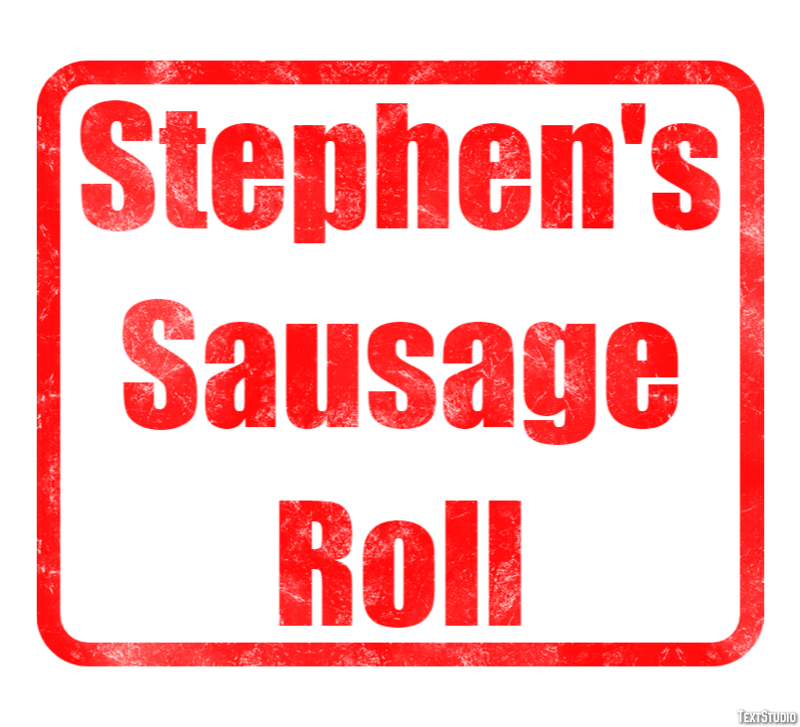 Stephen's Sausage Roll Эффект текста