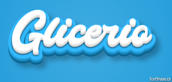 Glicerio Text Effect