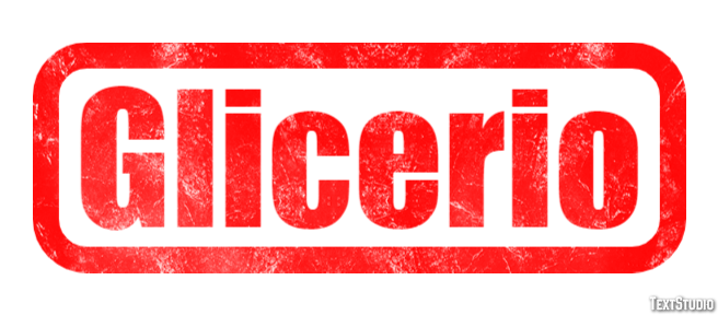 Glicerio Texteffekt