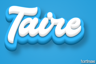 Taire Effet de texte