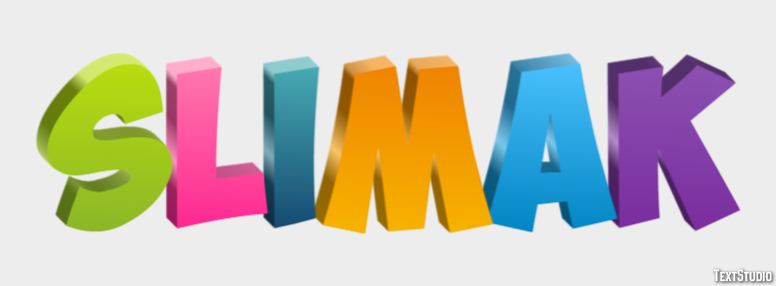 ślimak Effet de texte