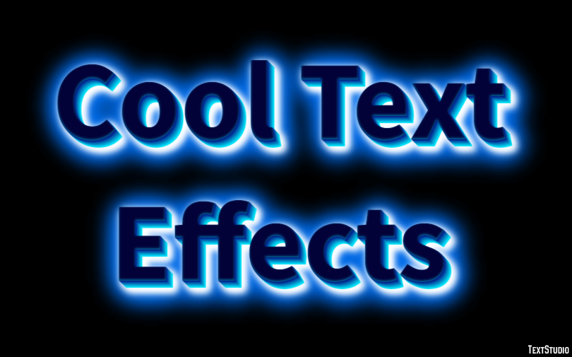 Cool Text Effects Эффект текста
