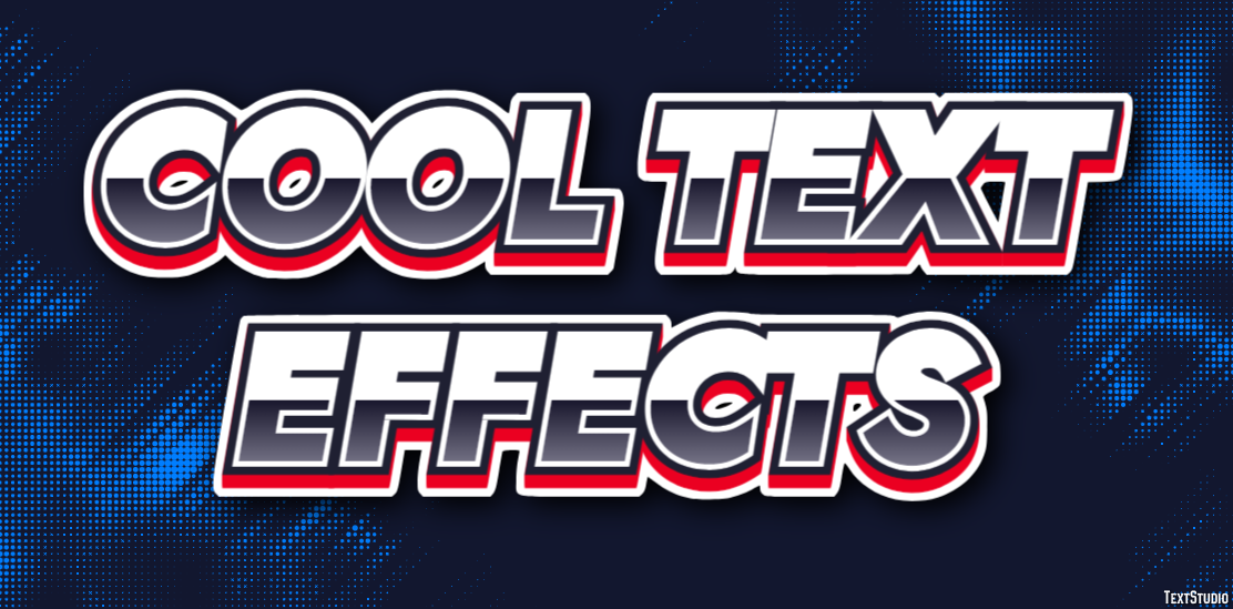 Cool Text Effects Эффект текста