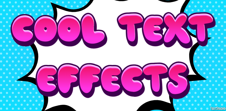 Cool Text Effects Эффект текста