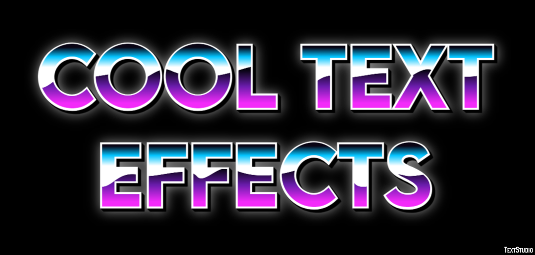 Cool Text Effects Эффект текста