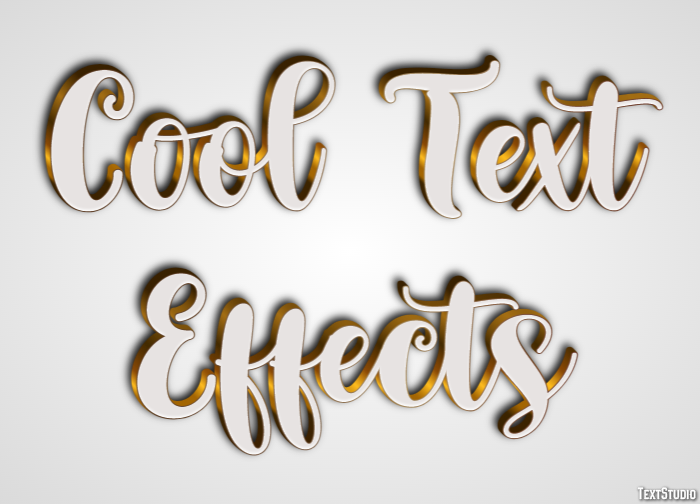 Cool Text Effects Эффект текста