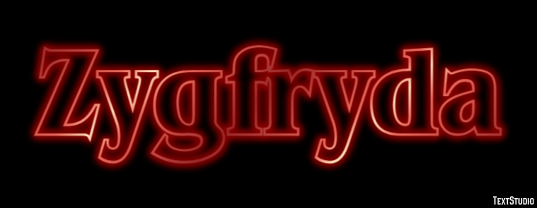 Zygfryda Efekt tekstowy