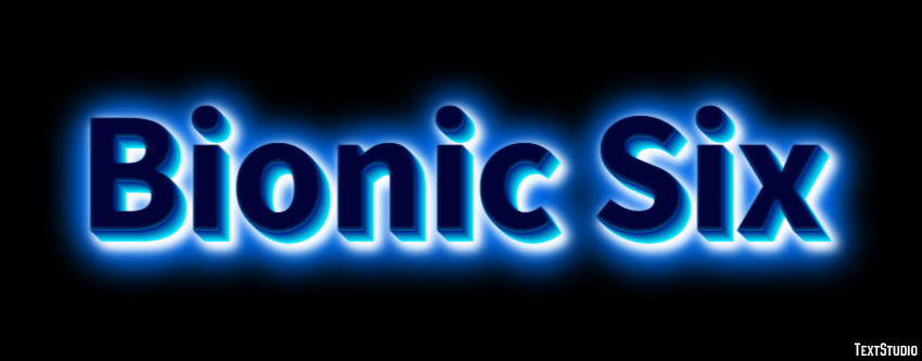 Bionic Six Text Effect