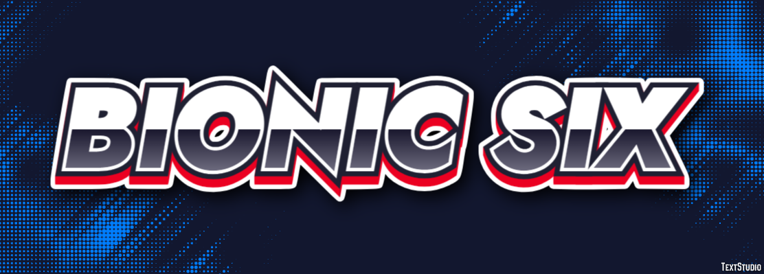 Bionic Six Text Effect