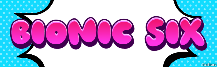 Bionic Six Text Effect