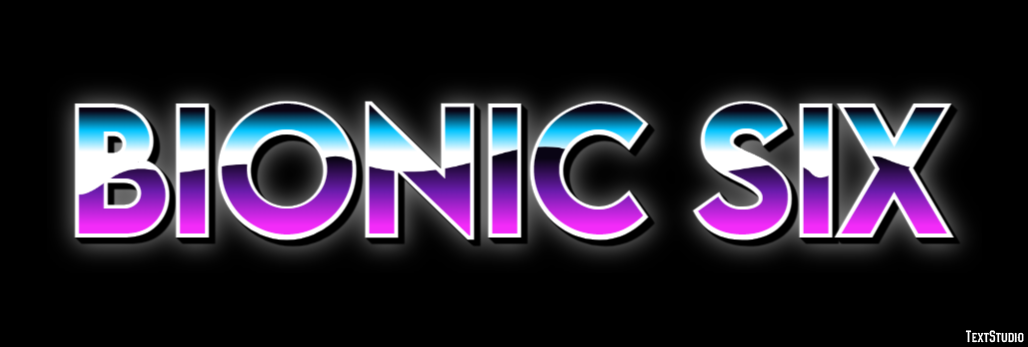 Bionic Six Text Effect