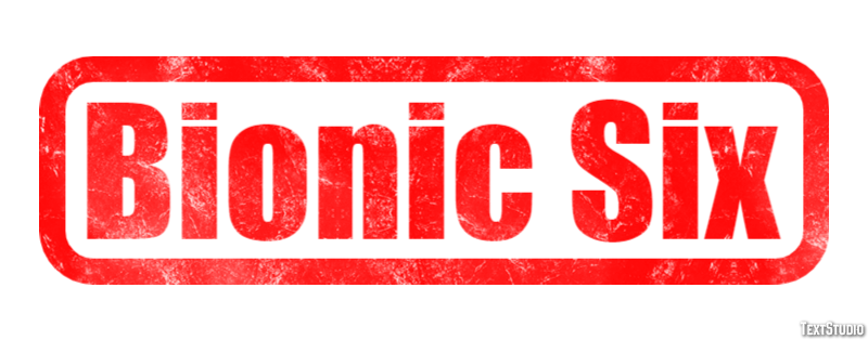 Bionic Six Text Effect
