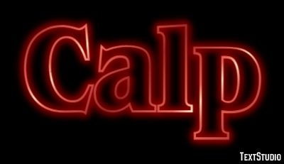 Calp Efekt tekstowy