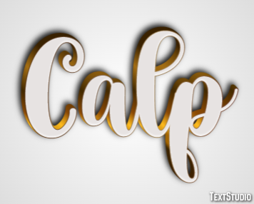 Calp Efekt tekstowy