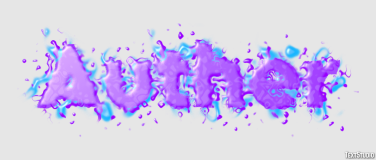 Auther Text Effect