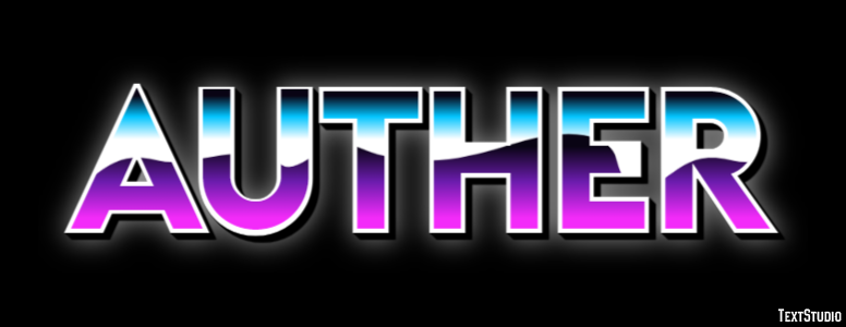 Auther Text Effect