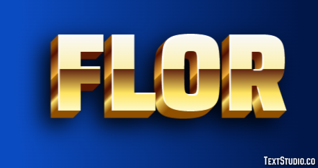 Flor Effetto testo