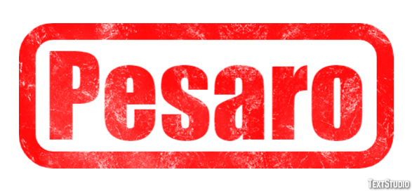 Pesaro Efekt tekstowy