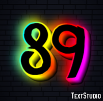 89 Text Effect