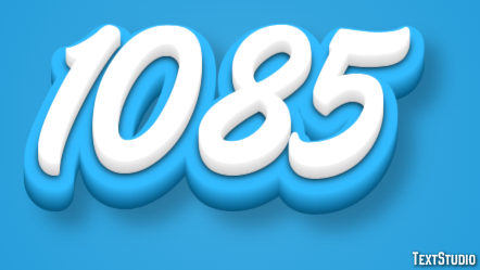 1085 Efeito de texto