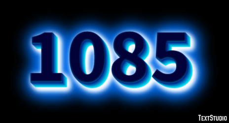 1085 Efekt tekstowy