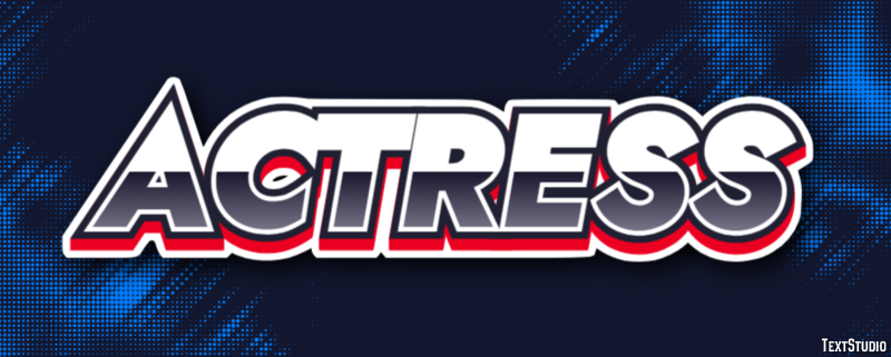Actress Text Effect