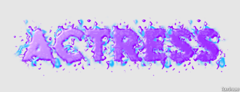 Actress Text Effect