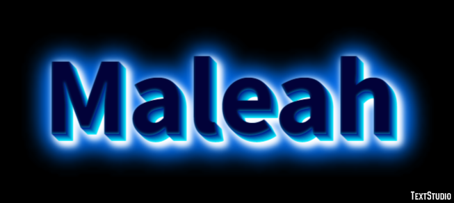 Maleah Effetto testo