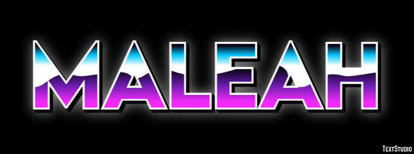 Maleah Texteffekt