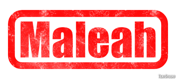 Maleah Effetto testo